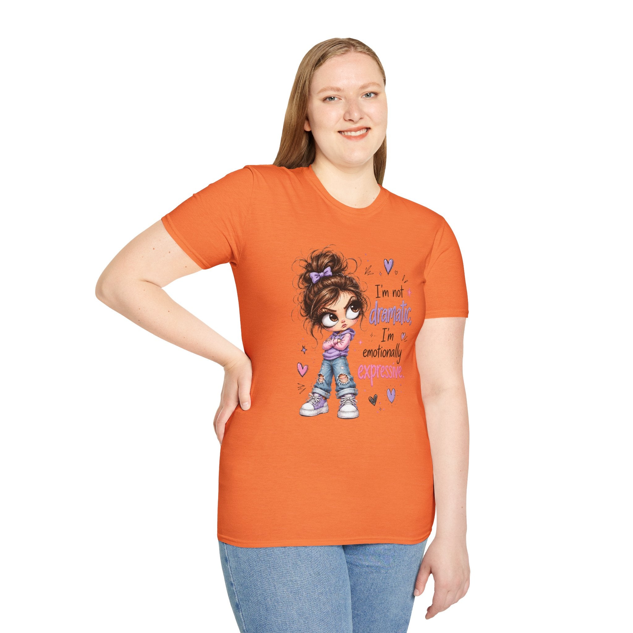 I'm Not Dramatic I'm emotionally expressive | Graphic Tee | Cr8tive Designs