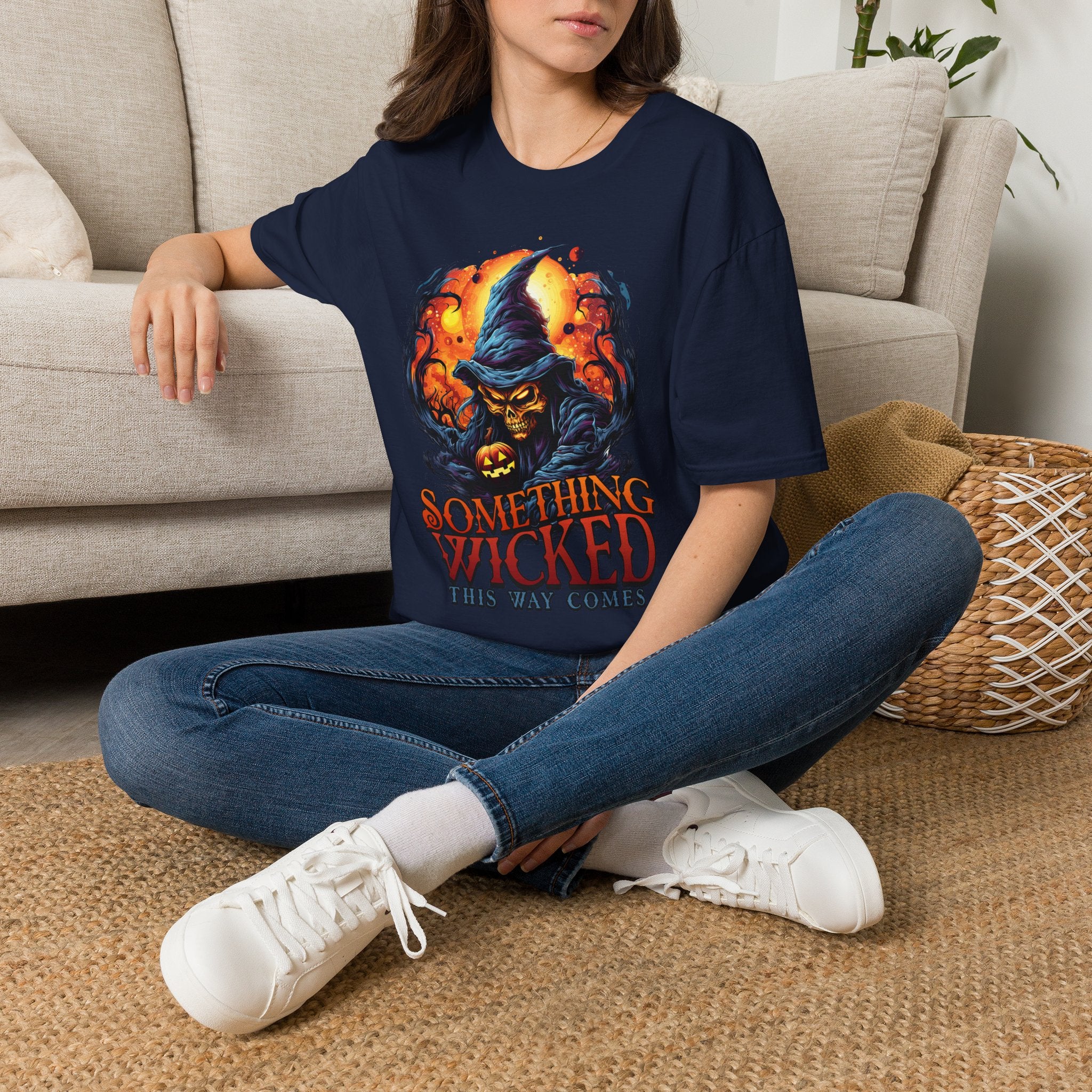 Wicked Wizard Halloween T-Shirt | Something Wicked This Way Comes | Cr8tive Designs