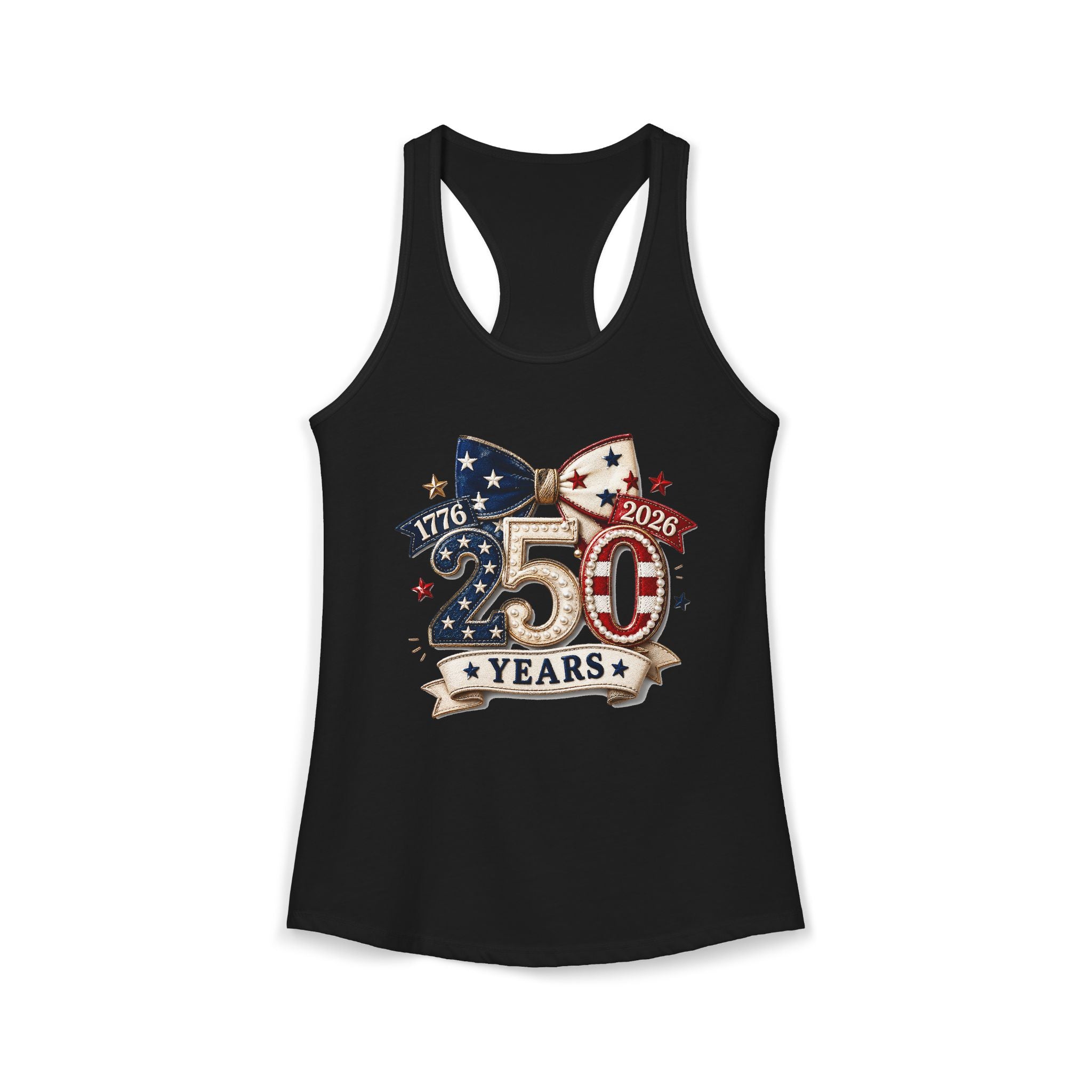 1776 USA 250 Years | Patriotic Eagle Tank Top | Cr8tive Designs