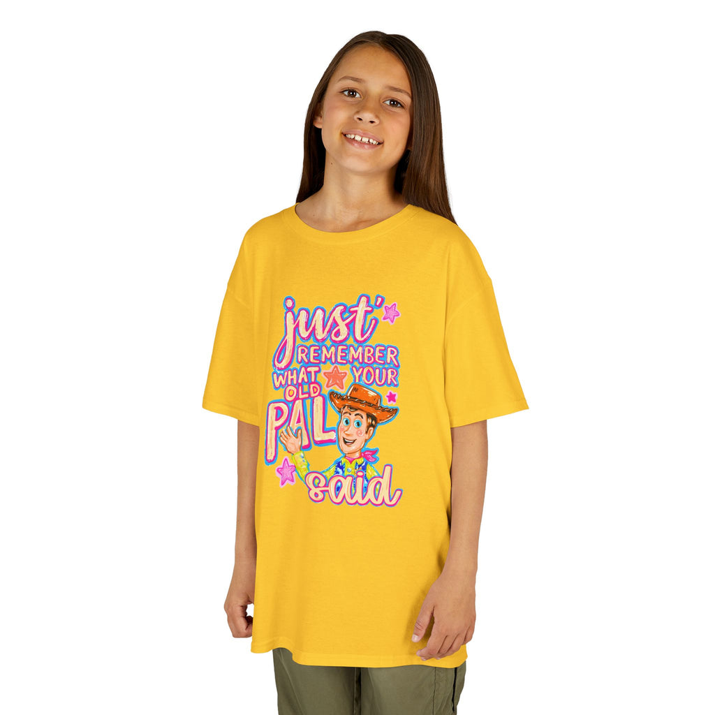 Just Remember What Your Old Pal Said Shirt | Colorful Friendship Graphic Tee | Cr8tive Designs