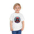 Red Masked Antihero Toddler Tee | Comic-Inspired Hero T-Shirt Design | Cr8tive Designs
