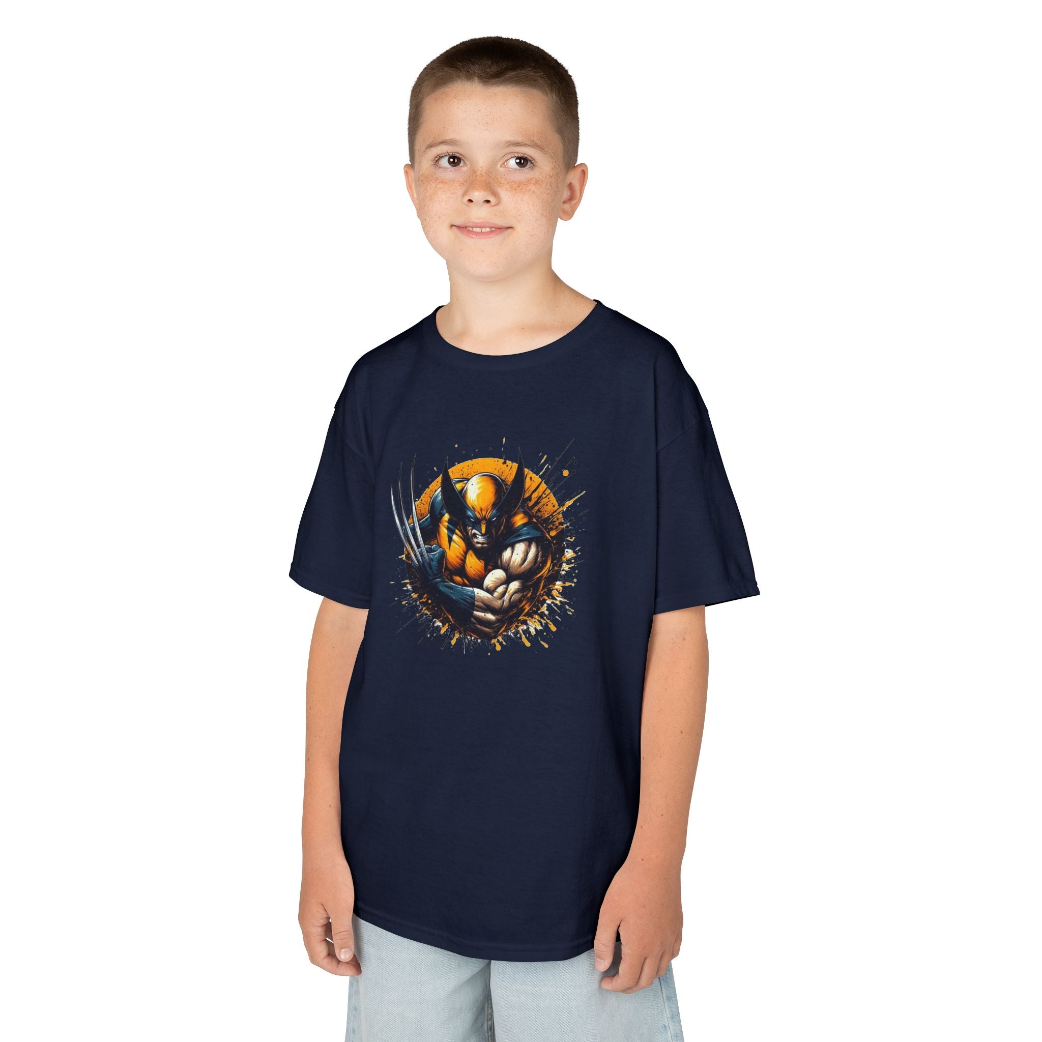 Clawed Mutant Hero Youth T-Shirt | Comic-Inspired Action Design | Cr8tive Designs