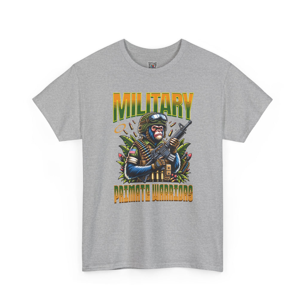 Military Primate Warriors T-Shirt | Military Ape Design | Cr8tive Designs