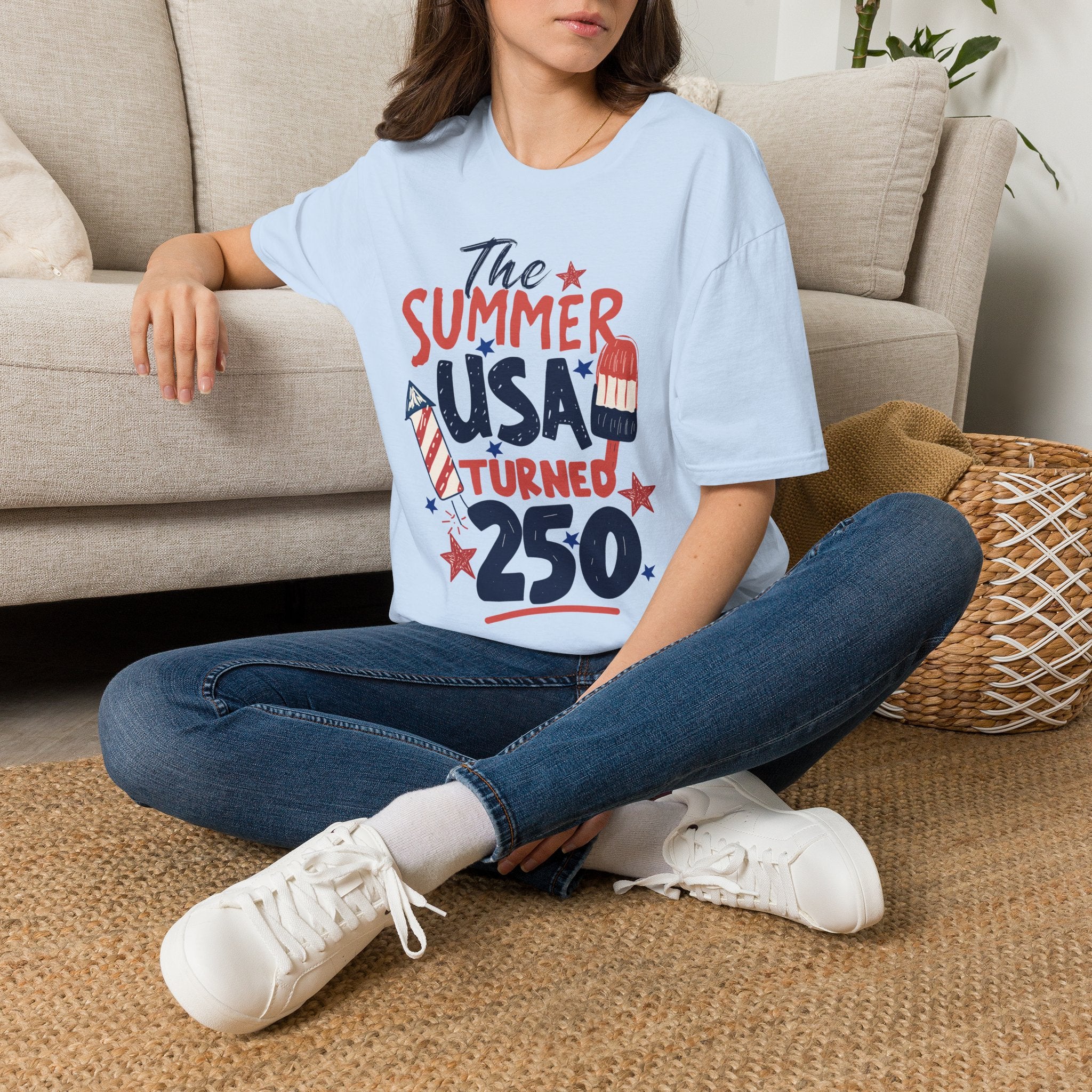 The Summer USA Turned 250 | Patriotic Popsicle & Rocket Design | Cr8tive Designs