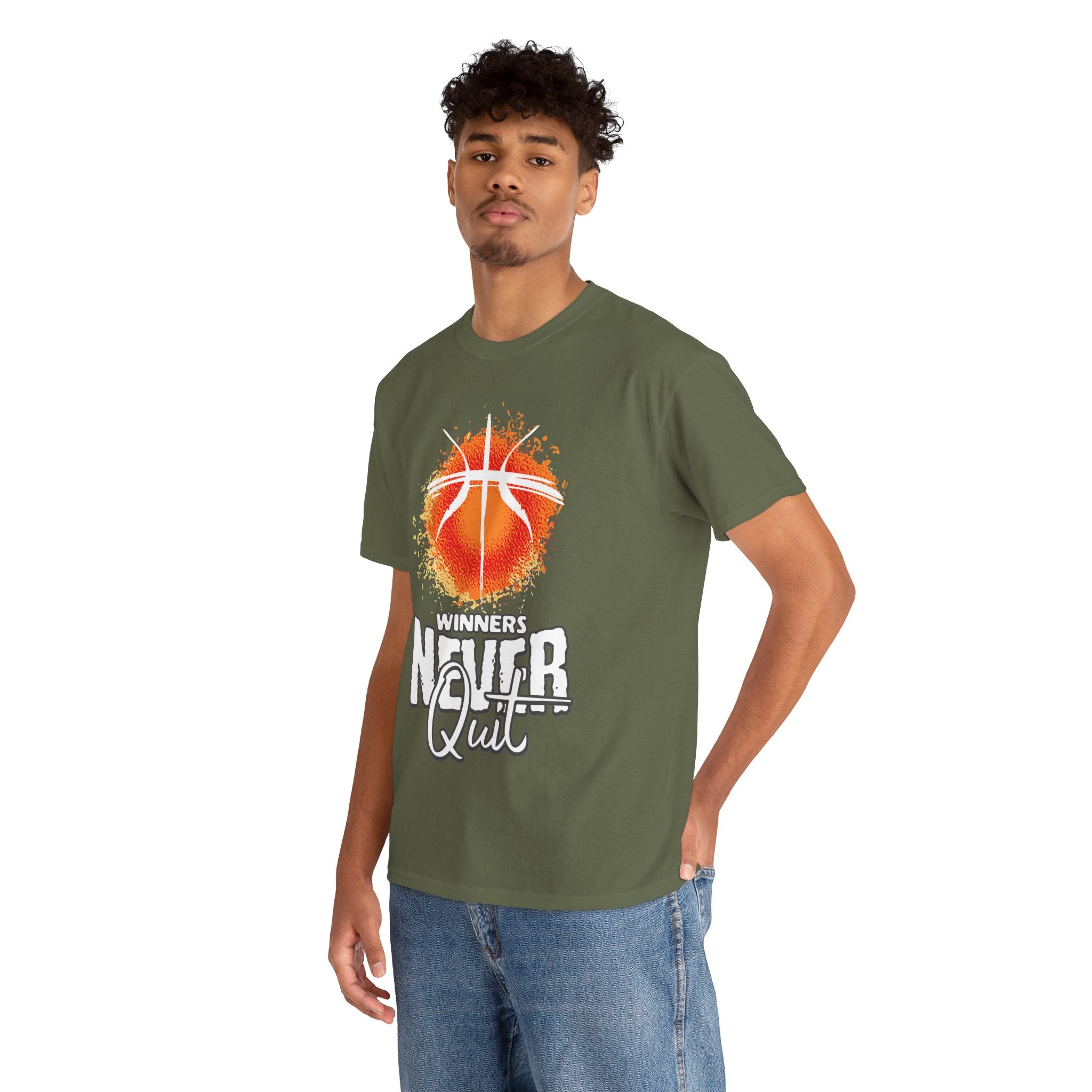 Winners Never Quit | Basketball Design | Cr8tive Designs