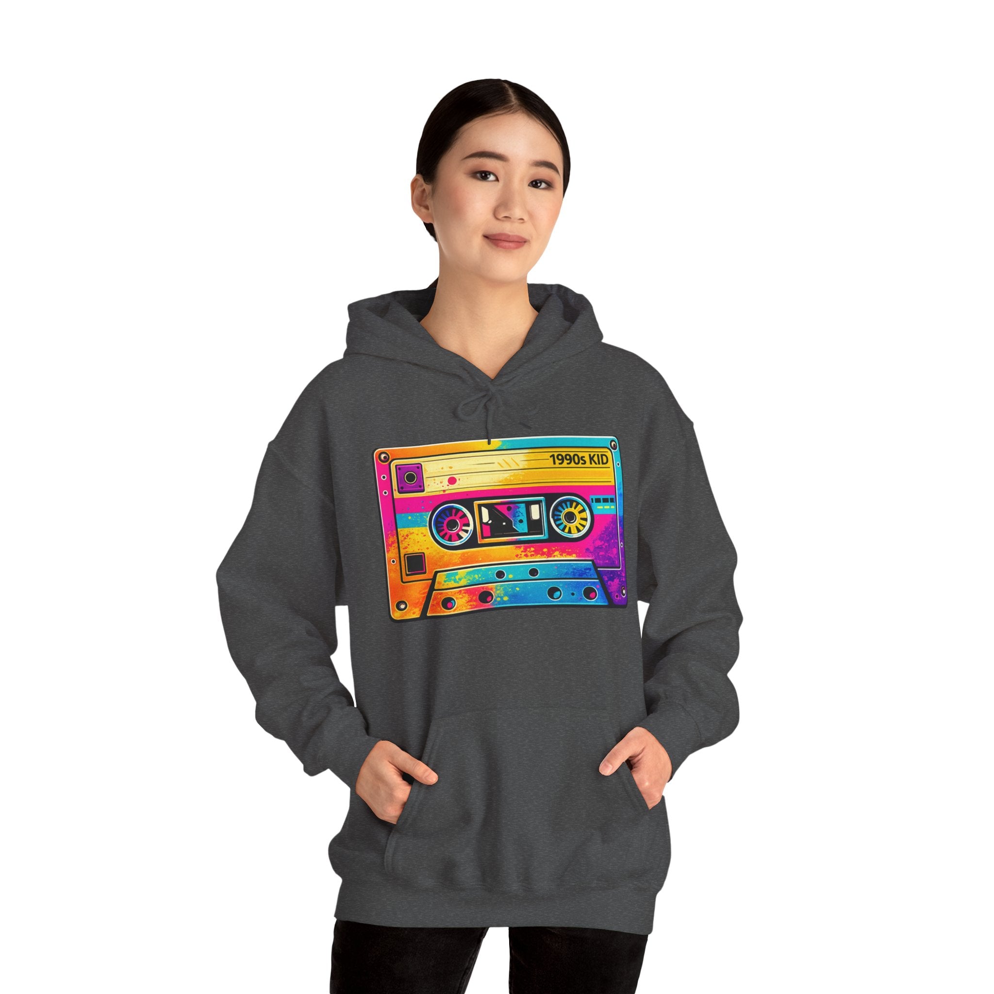1990s Kid Retro Cassette Hoodie