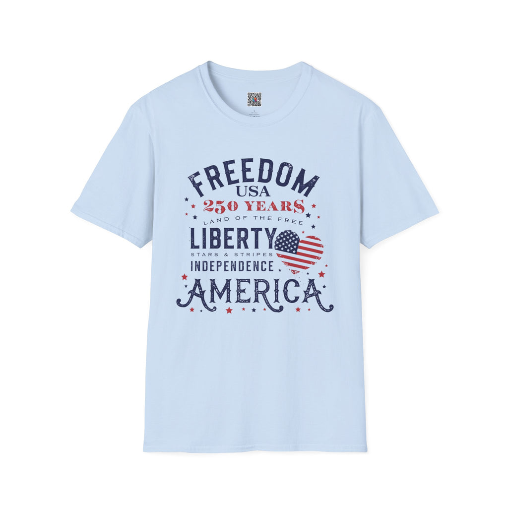 Freedom Liberty America | Patriotic Typography Design | Cr8tive Designs