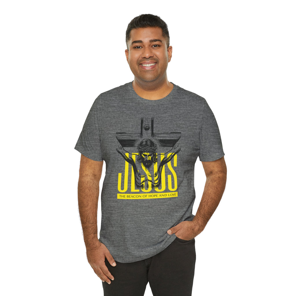 Jesus Crucifix Tee | Christian Graphic T‑Shirt | Cr8tive Designs