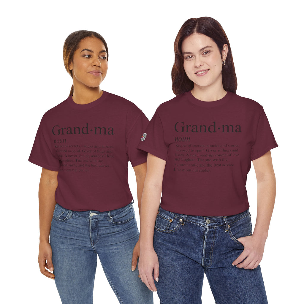 Grandma Definition Shirt – Sweet & Sentimental Gift for Grandma, Cozy Graphic Tee | Cr8tive Designs