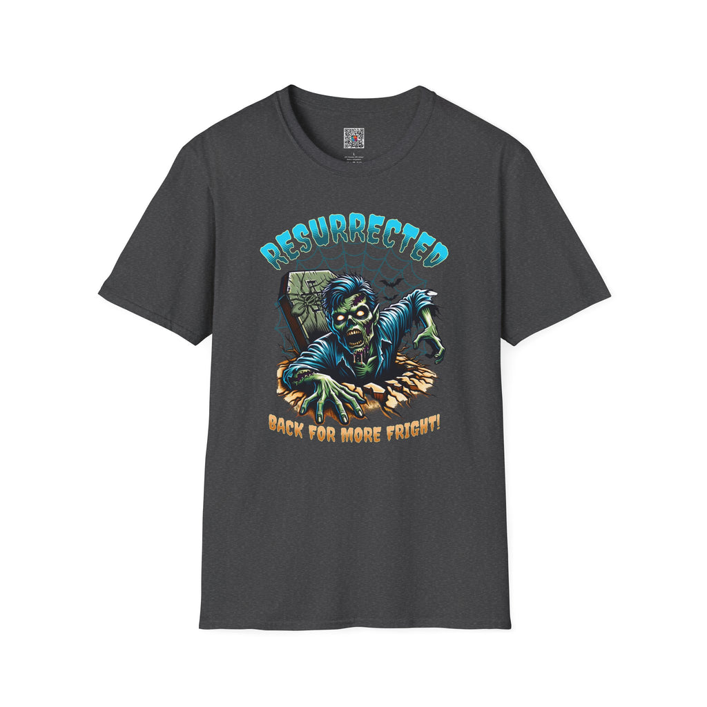 Resurrected Zombie T-Shirt | Retro Horror Graphic Tee | Cr8tive Designs