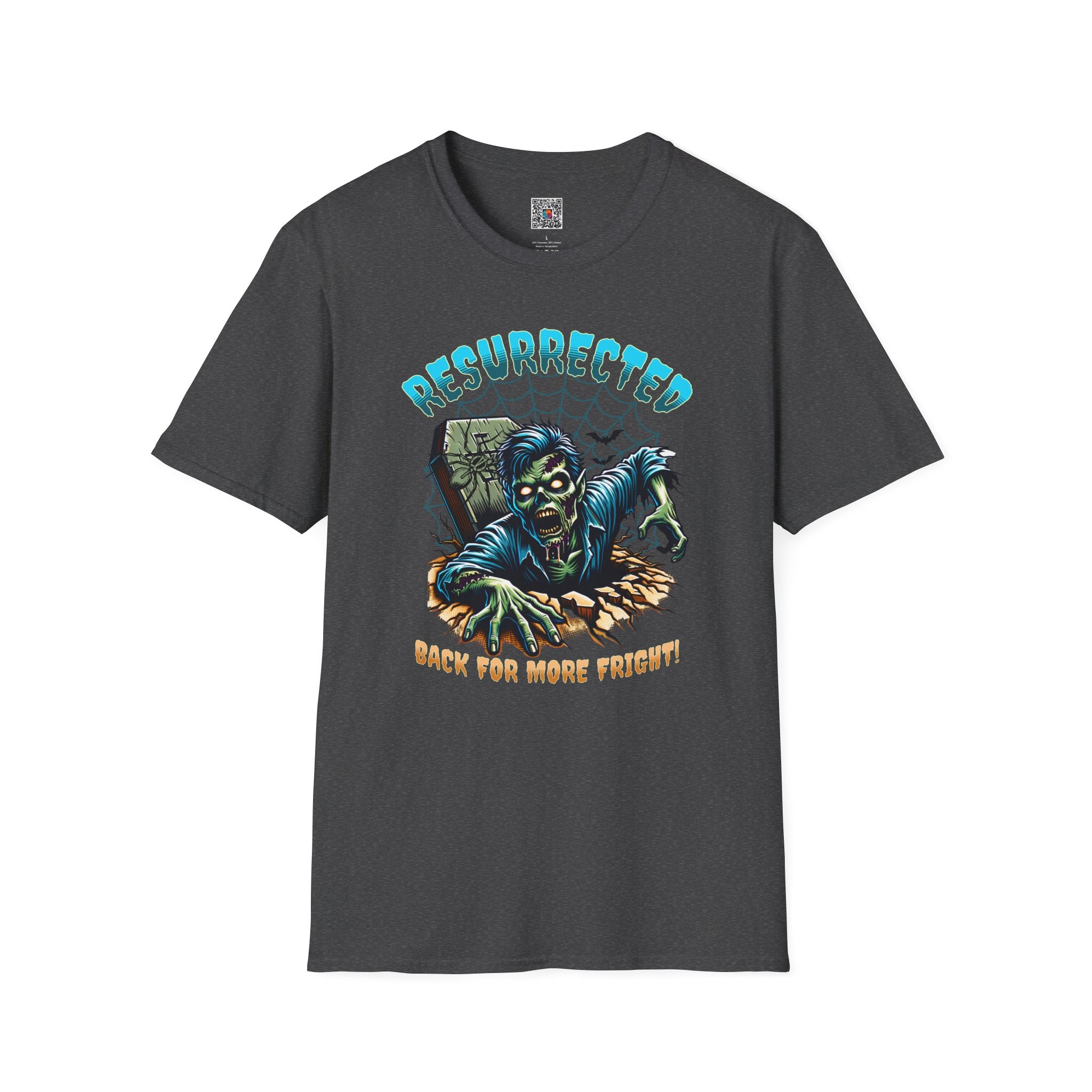 Resurrected Zombie T-Shirt | Retro Horror Graphic Tee | Cr8tive Designs