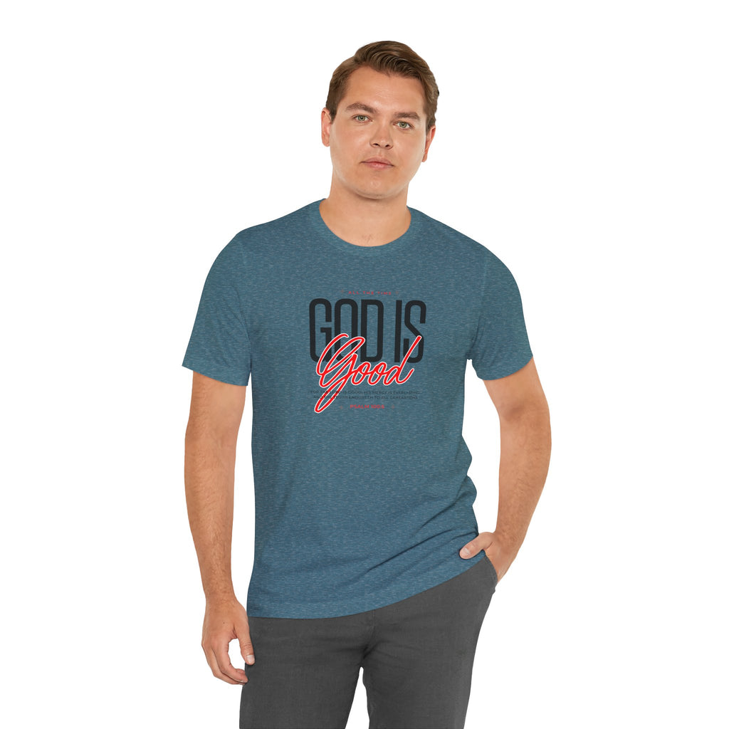 God Is Good Tee | Faith-Based Christian Graphic T-Shirt | Cr8tive Designs