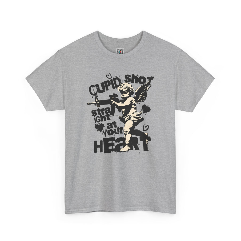 Cupid Shot Straight at Your Heart | Vintage Cupid Tshirt | Cr8tive Designs
