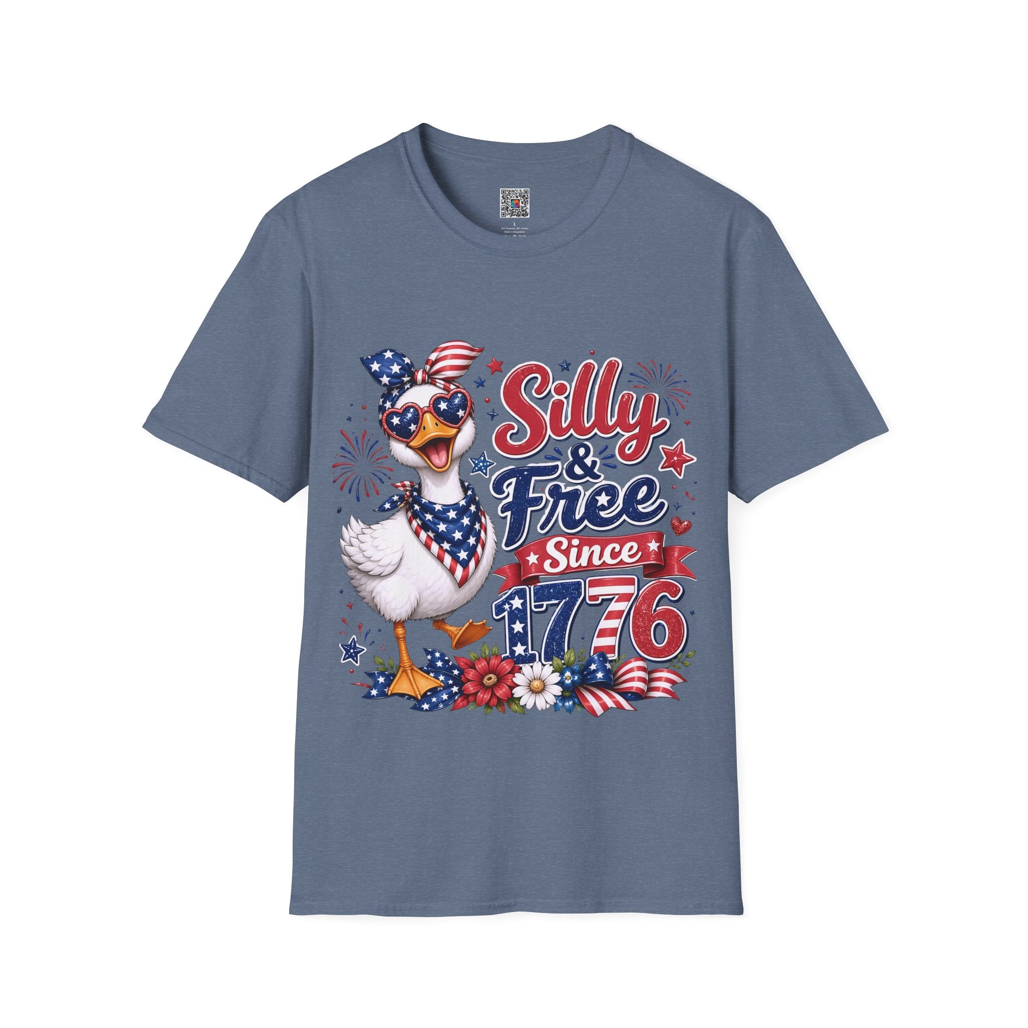 Silly & Free Since 1776 | Patriotic Duck Design | Cr8tive Designs
