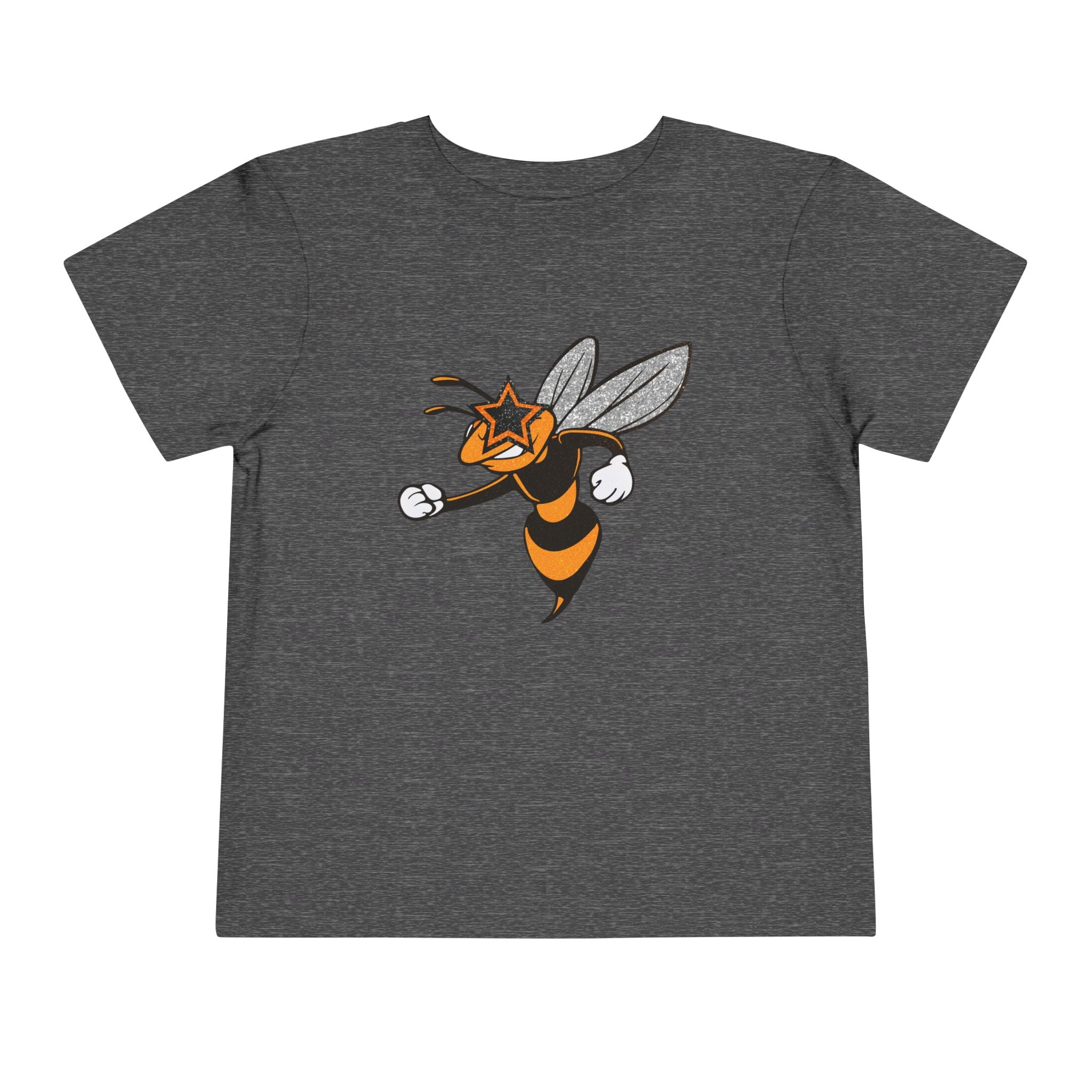 Hornet Mascot Toddler Graphic T-Shirt | School Spirit Mascot Tee | Cr8tive Designs