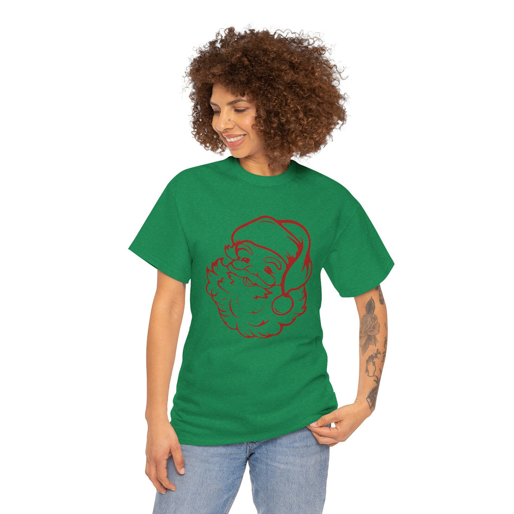 Vintage Santa Face | Classic Christmas Line Art | Cr8tive Designs