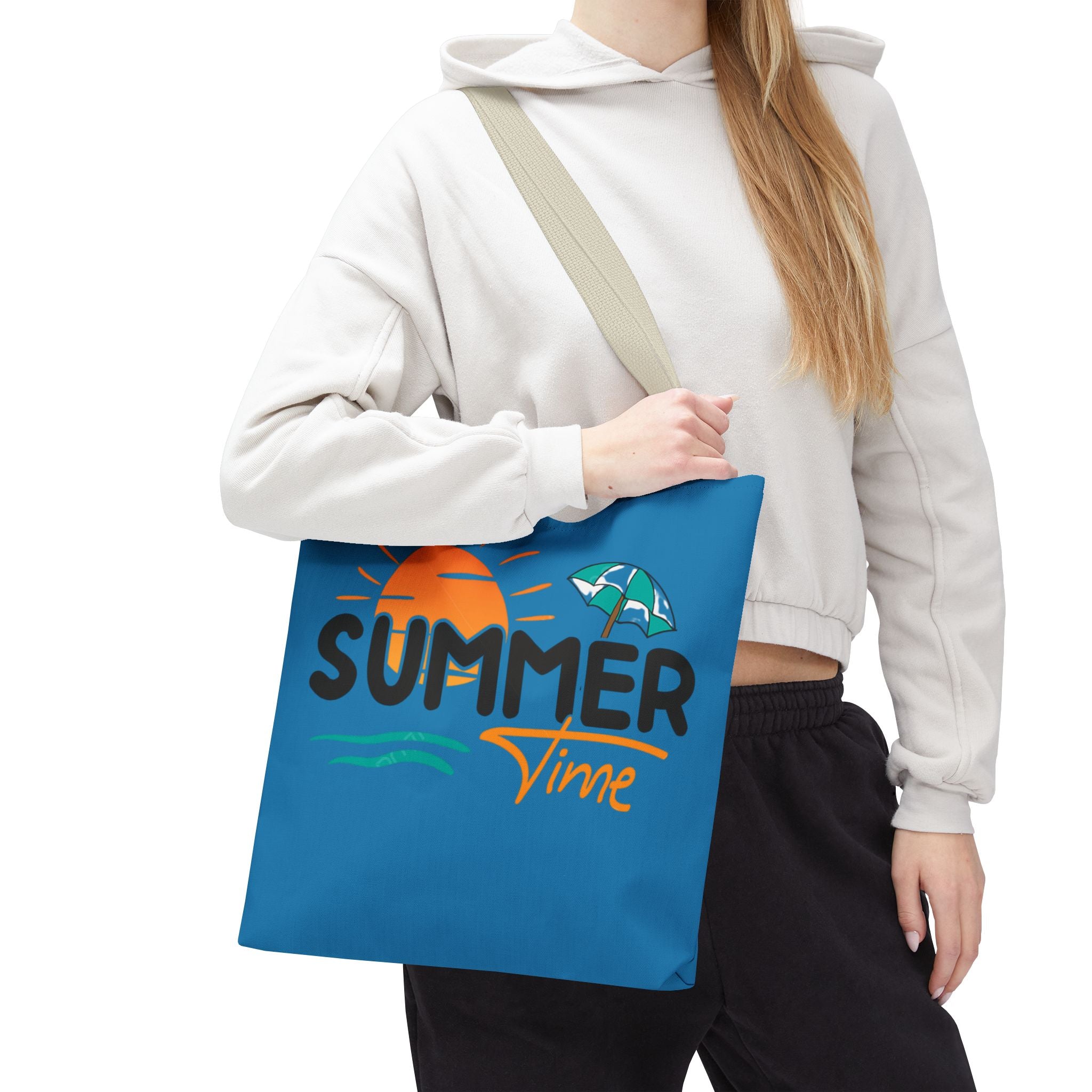 Summer Time | Tropical Ocean Tote Bag | Cr8tive Designs