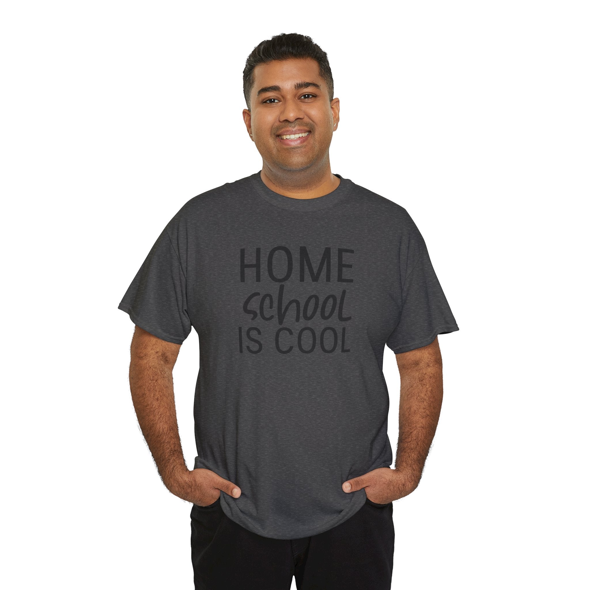 Homeschool Is Cool T-Shirt — Fun Homeschooling Tee for Parents