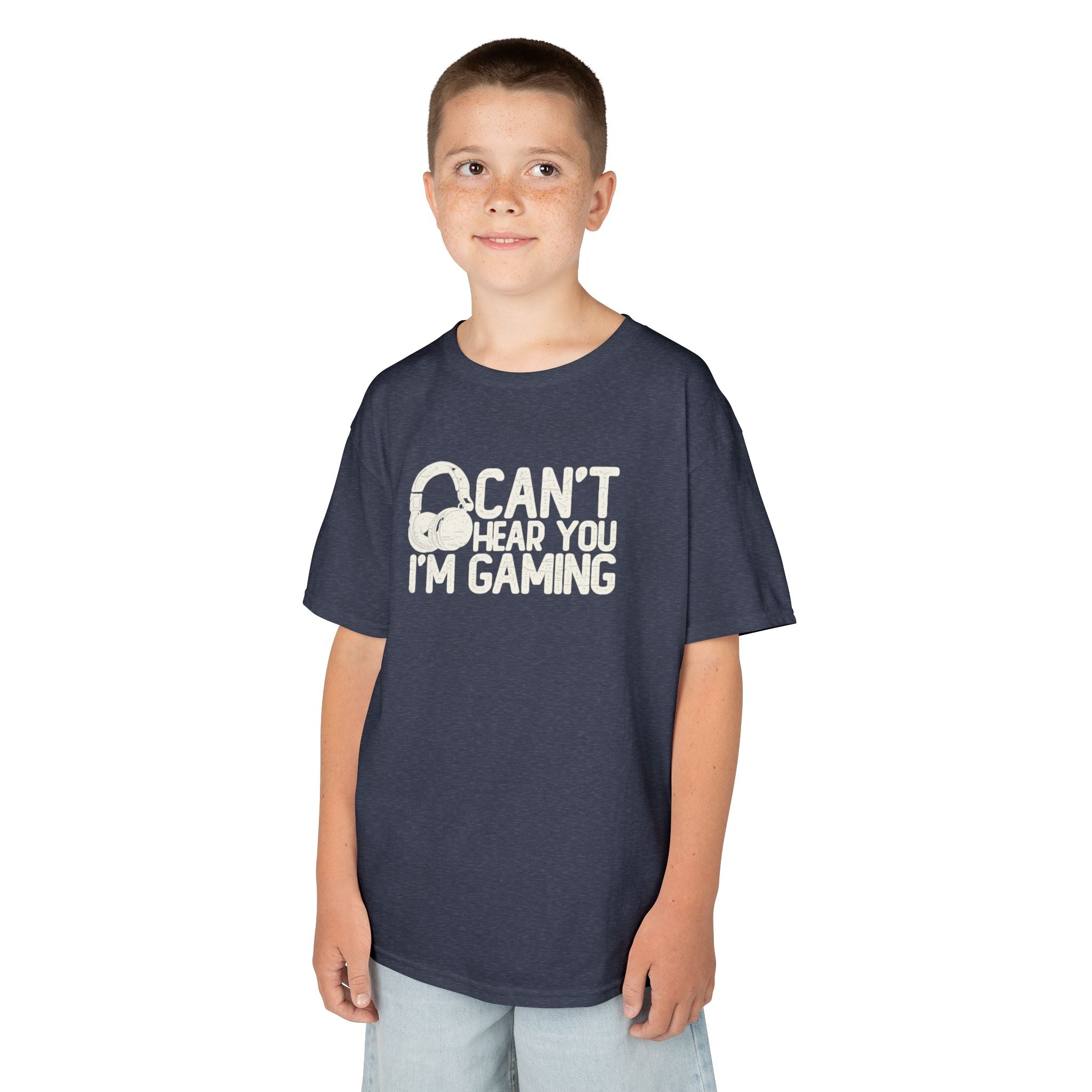Can’t Hear You, I’m Gaming | Funny Youth Gamer T-Shirt | Cr8tive Designs