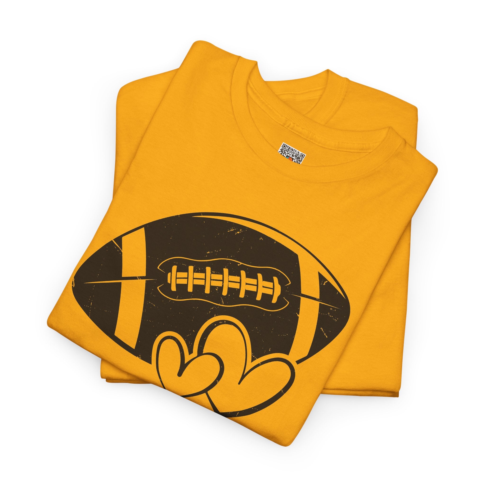 Football Love Graphic Tee | Game Day Sports T-Shirt | Cr8tive Designs