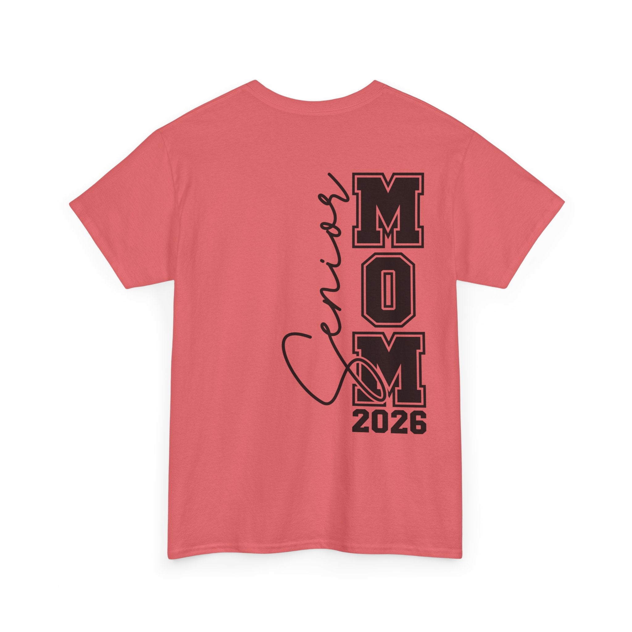 Senior Mom 2026 Front & Back T-Shirt | Proud Mom Graduation Tee | Class of 2026 Parent Shirt | Cr8tive Designs