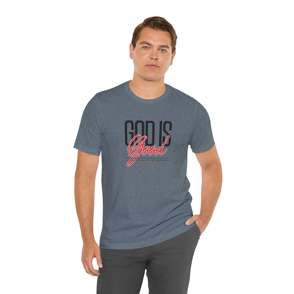 God Is Good Tee | Faith-Based Christian Graphic T-Shirt | Cr8tive Designs