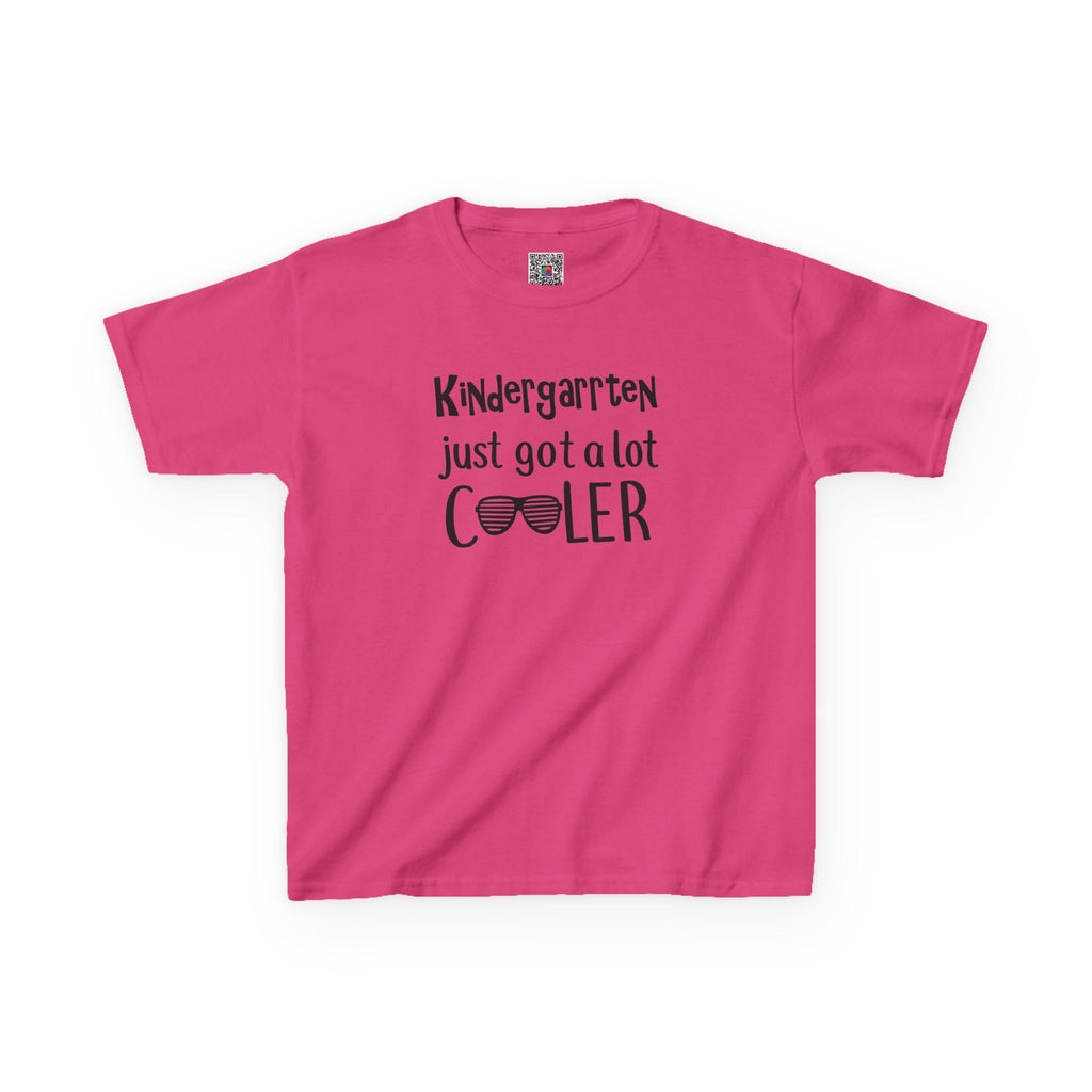 Kindergarten Just Got A Lot Cooler Tee | Back to School T-Shirt | Cr8tive Designs