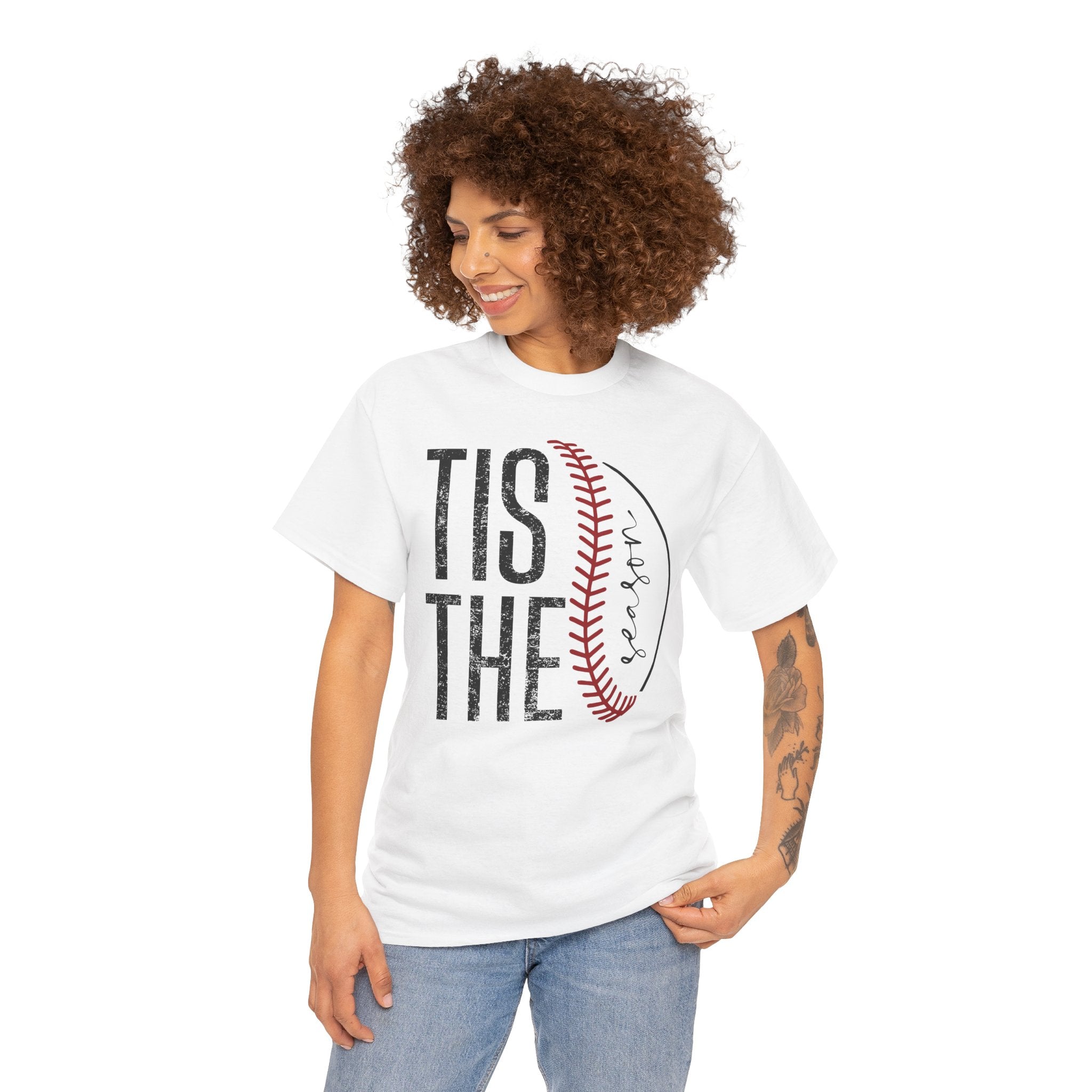 Tis The Season Vintage Baseball T-Shirt