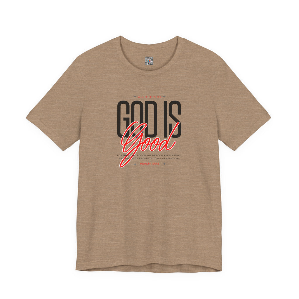 God Is Good Tee | Faith-Based Christian Graphic T-Shirt | Cr8tive Designs