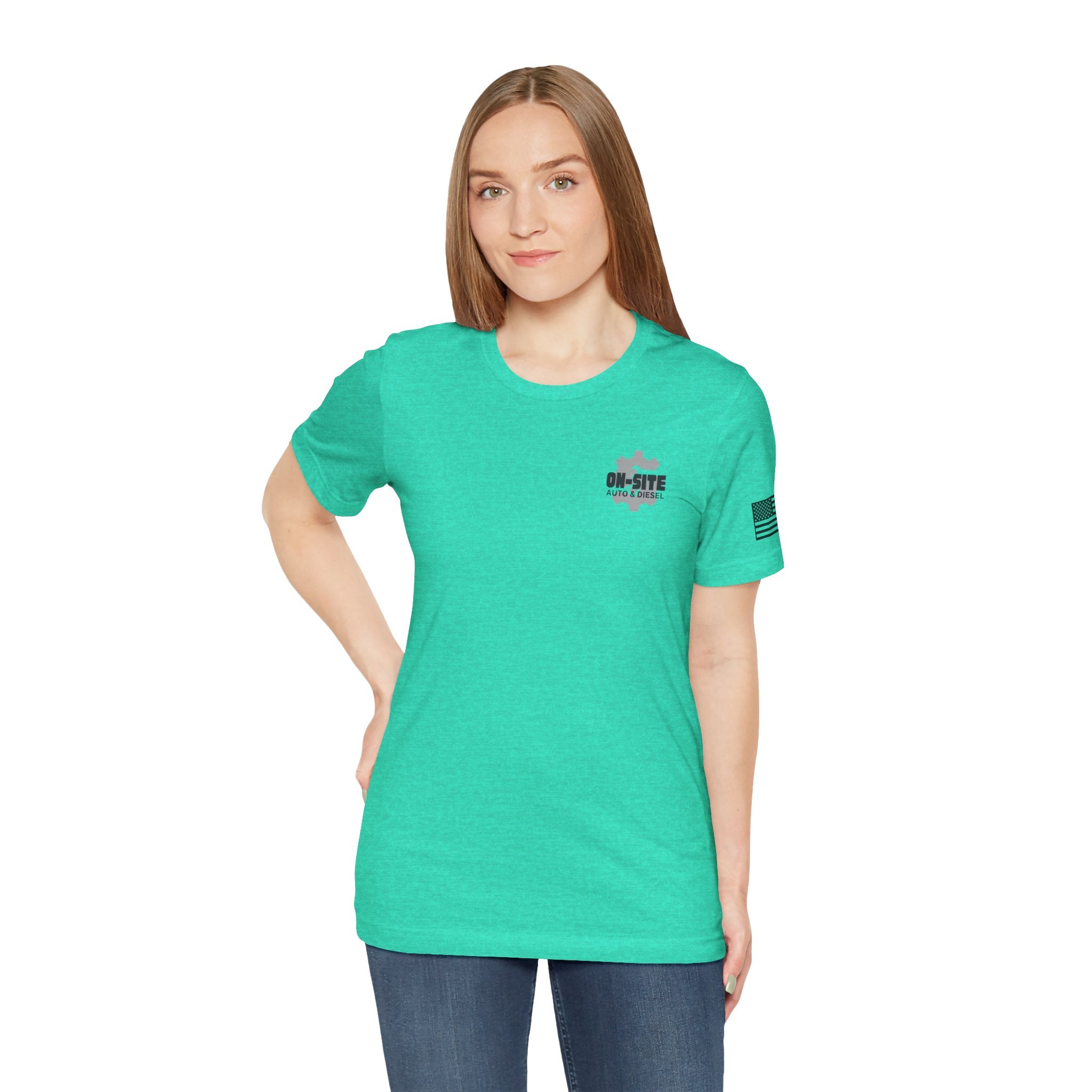 On-Site Auto & Diesel Crew Tee | Cr8tive Designs.