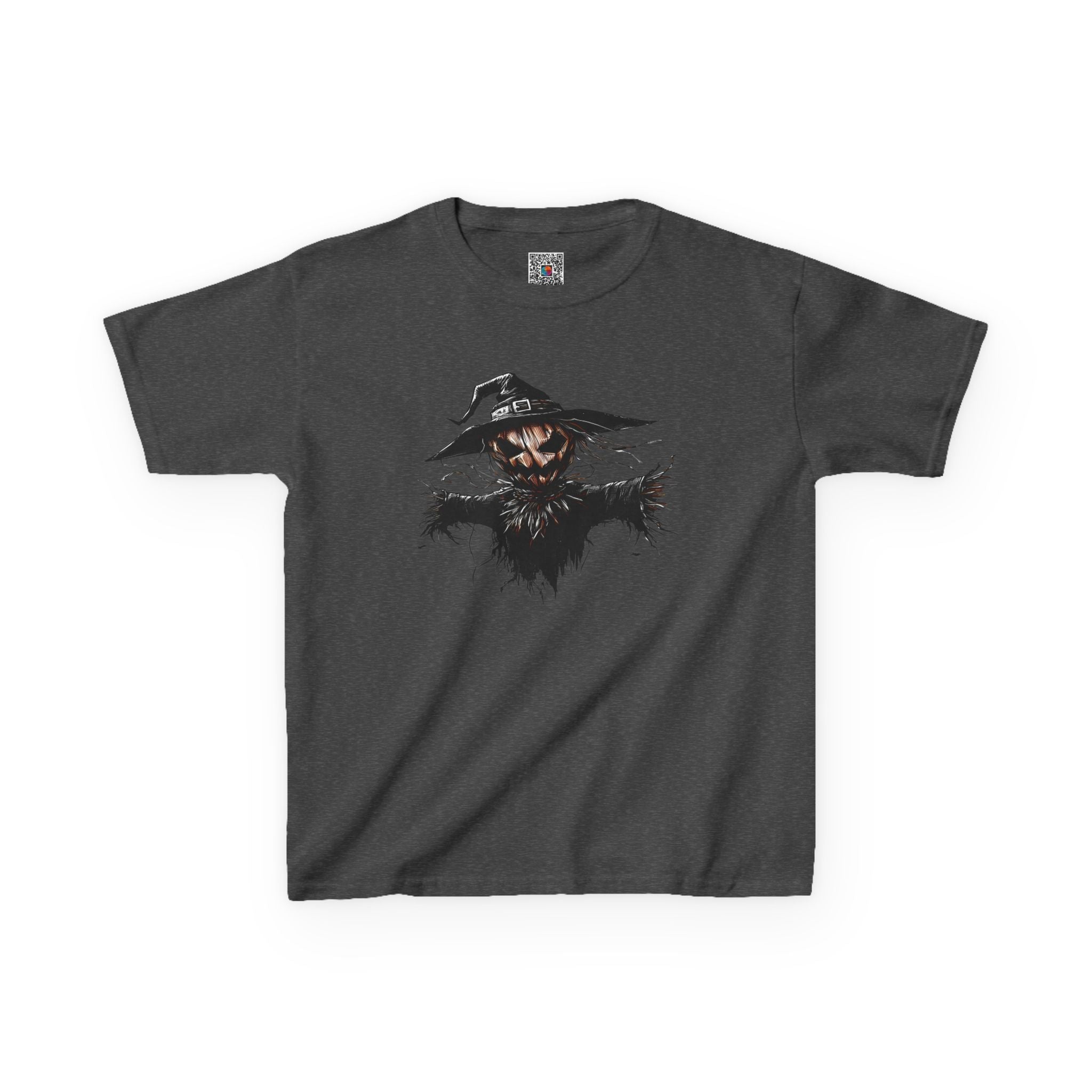 Spooky Scarecrow Youth T-Shirt | Wicked Scarecrow Graphic Tee | Cr8tive Designs