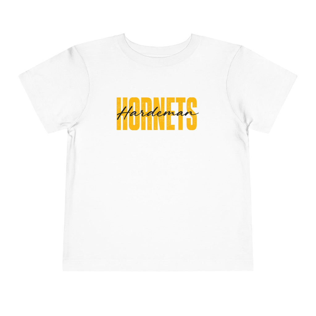 Hardeman Hornets Toddler Graphic T-Shirt | School Spirit Mascot Tee | Cr8tive Designs