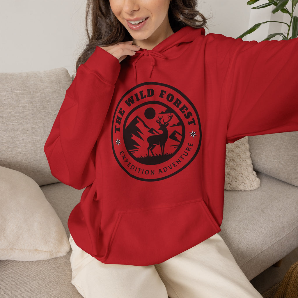 The Wild Forest Hoodie | Outdoor Expedition & Adventure Design | Cr8tive Designs