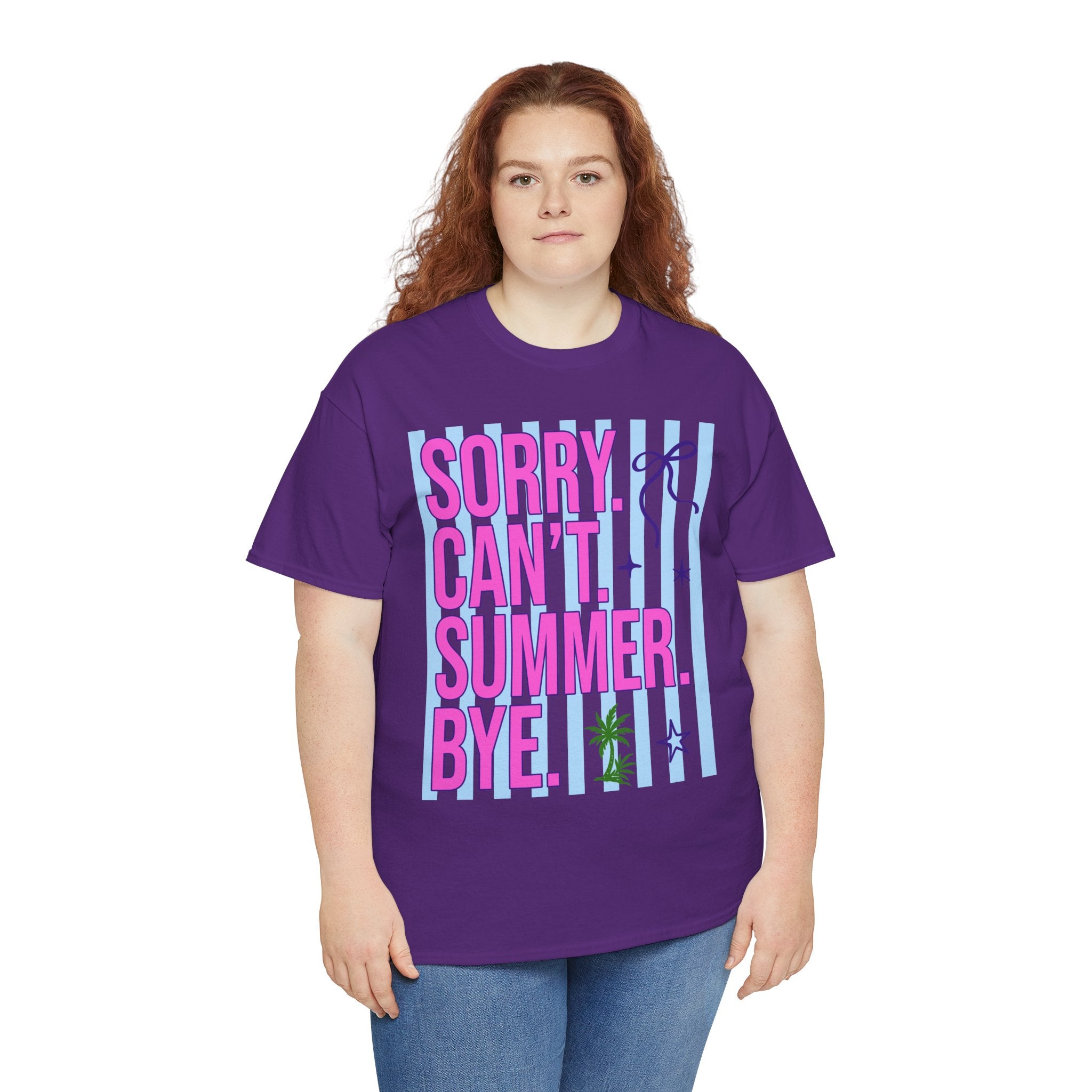 SORRY CAN’T SUMMER BYE T-SHIRT | FUNNY TEACHER SUMMER SHIRT | LAST DAY OF SCHOOL SHIRT | CR8TIVE DESIGNS