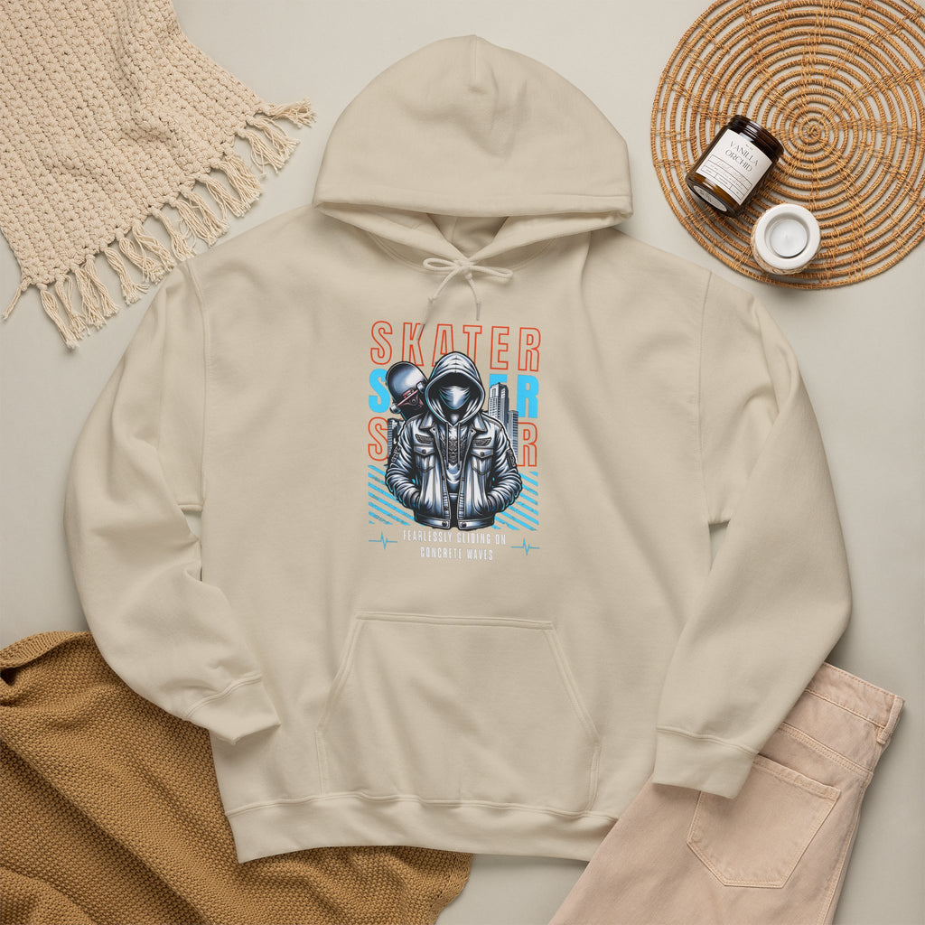 Skater Fearlessly Gliding | Urban Streetwear Hoodie | Cr8tive Designs