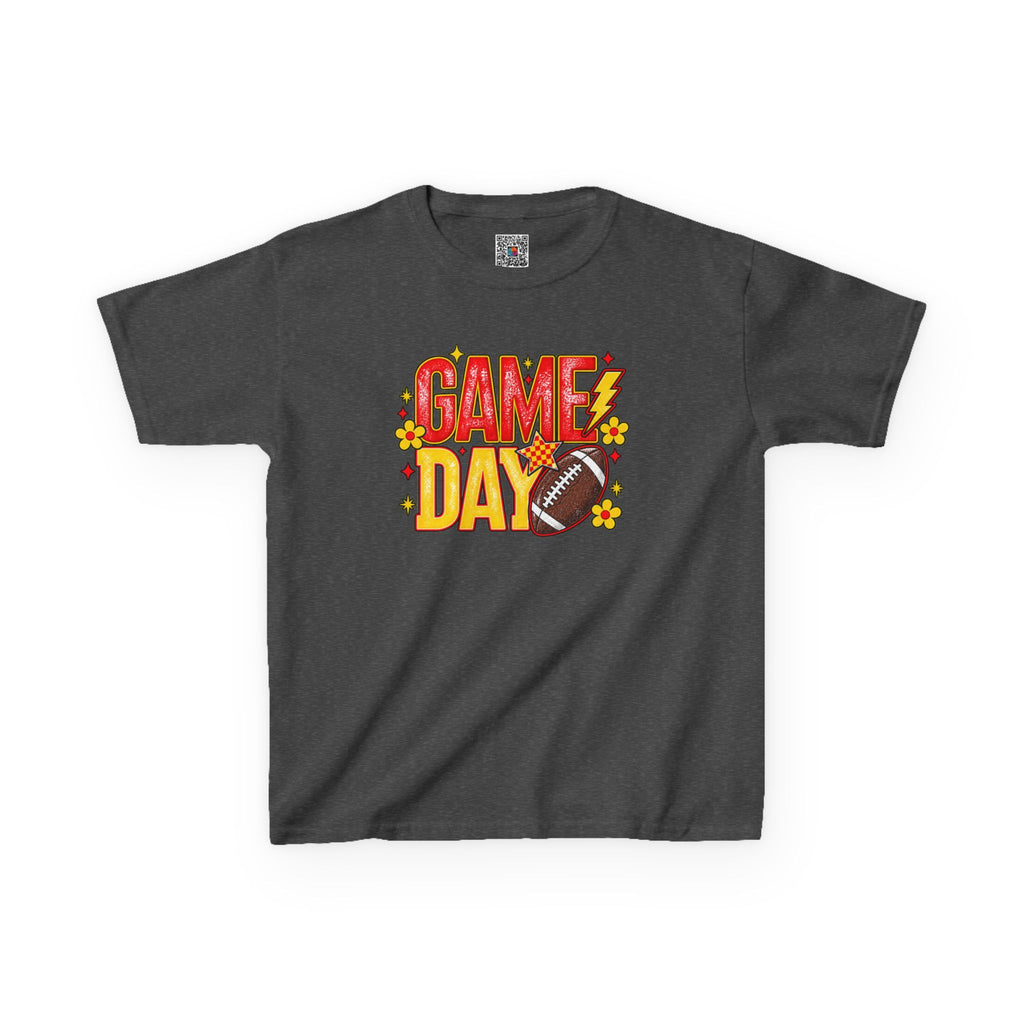 Game Day Kids Graphic Tee | Sunday Football Tailgate T-Shirt | Cr8tive Designs