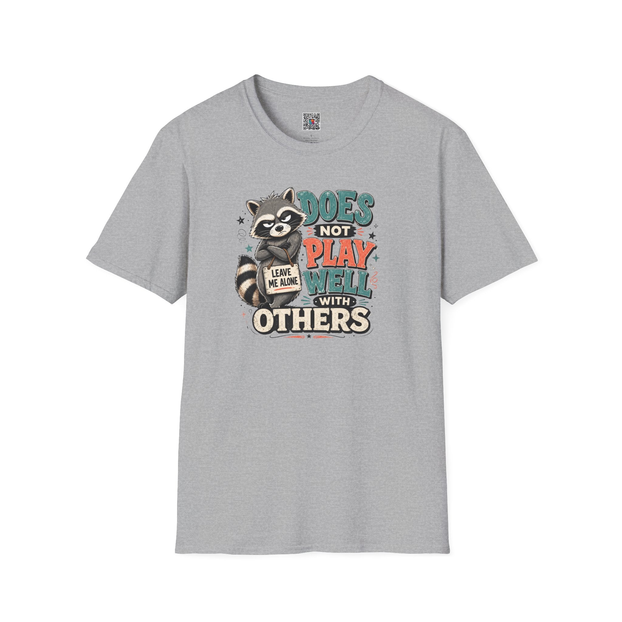 Sarcastic Raccoon Graphic Tee | Cr8tive Designs