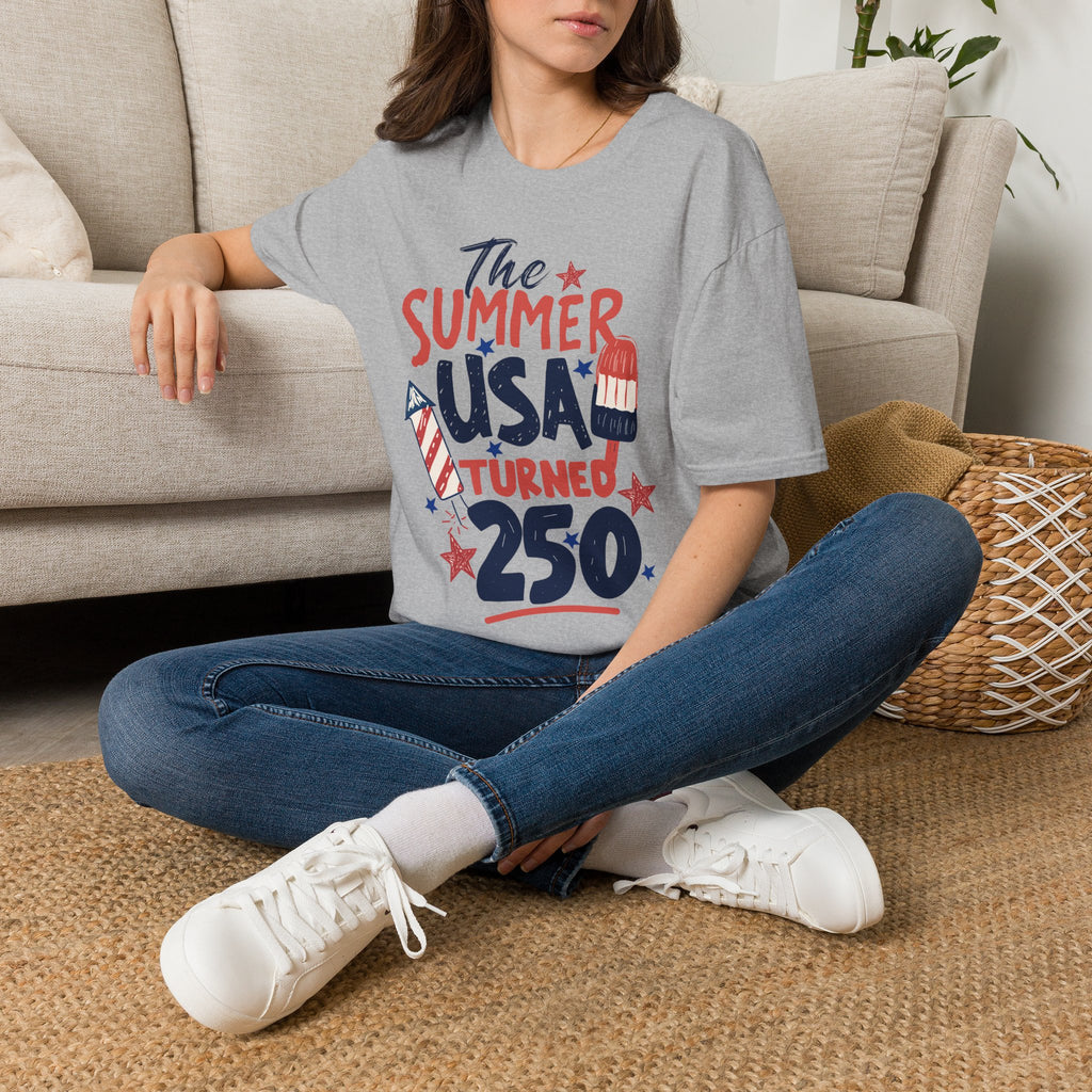 The Summer USA Turned 250 | Patriotic Popsicle & Rocket Design | Cr8tive Designs
