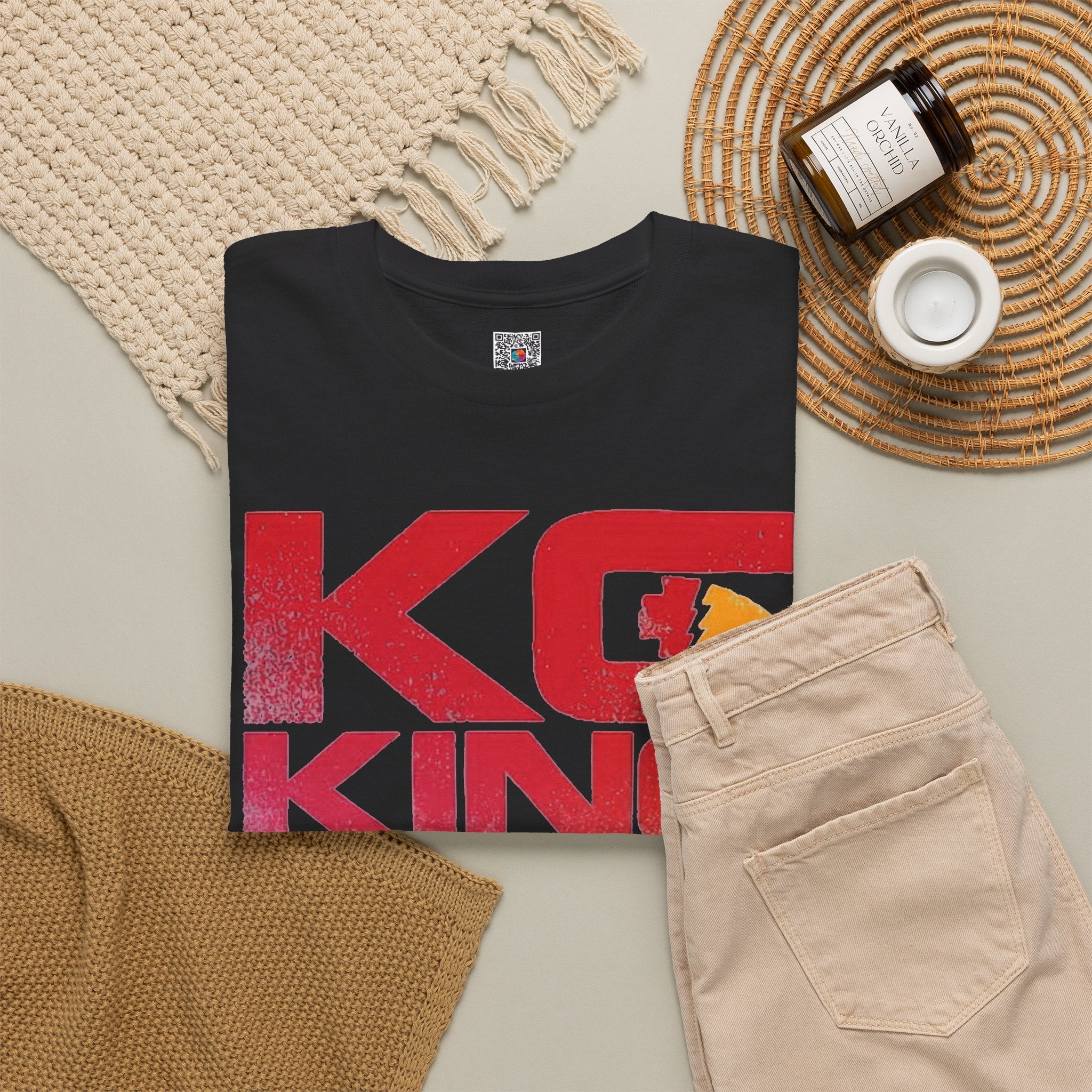 KC Kingdom T-Shirt | Distressed Retro Kansas City Football Fan Apparel | Cr8tive Designs