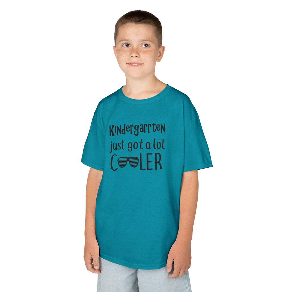 Kindergarten Just Got A Lot Cooler Tee | Back to School T-Shirt | Cr8tive Designs
