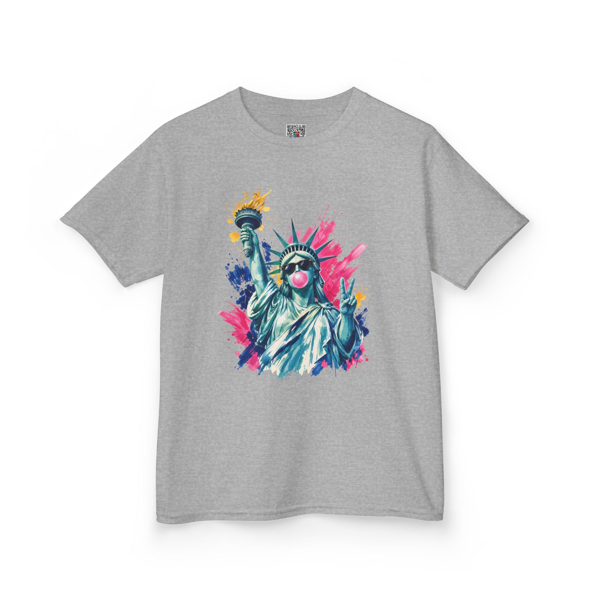 Kids Patriotic Liberty Tee | Statue of Liberty Graphic Design | Cr8tive Designs
