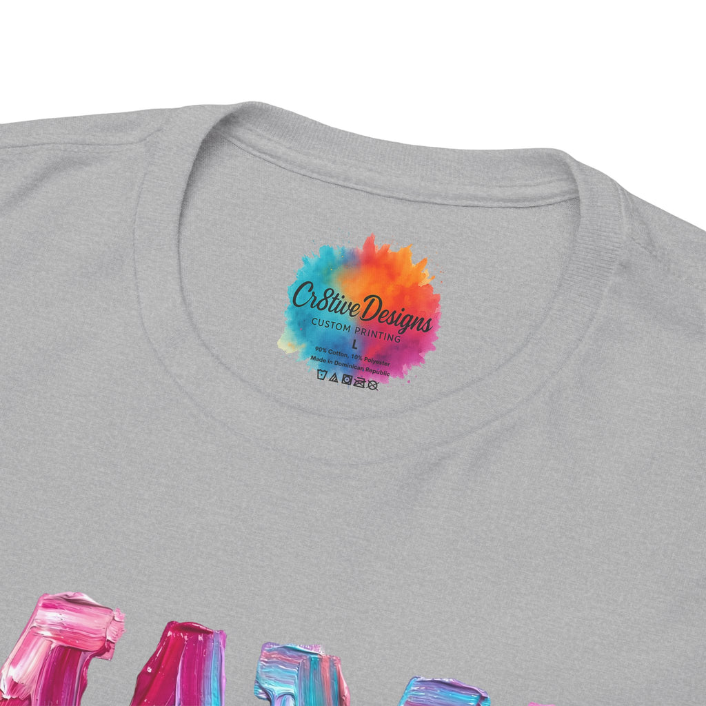 MAMA Bright Splash T-Shirt| Colorful Graphic Shirt | Cr8tive Designs