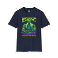 Resurgence Zombie Graphic T-Shirt | Neon Horror Halloween Tee | Cr8tive Designs
