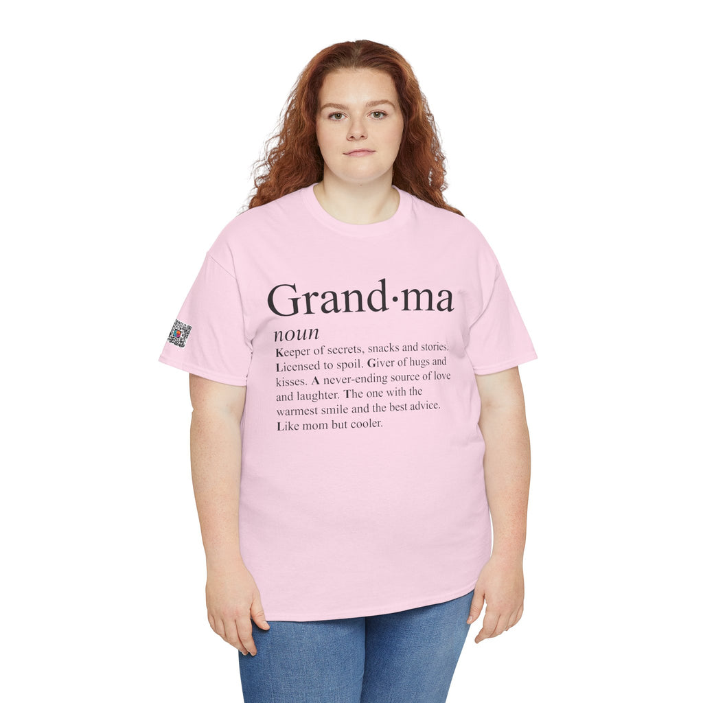 Grandma Definition Shirt – Sweet & Sentimental Gift for Grandma, Cozy Graphic Tee | Cr8tive Designs