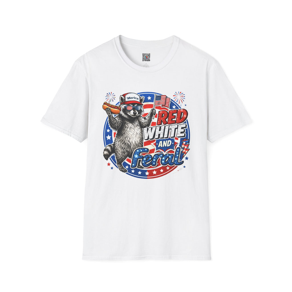 RED WHITE AND BOOM | Patriotic Raccoon Fireworks Design | Cr8tive Designs