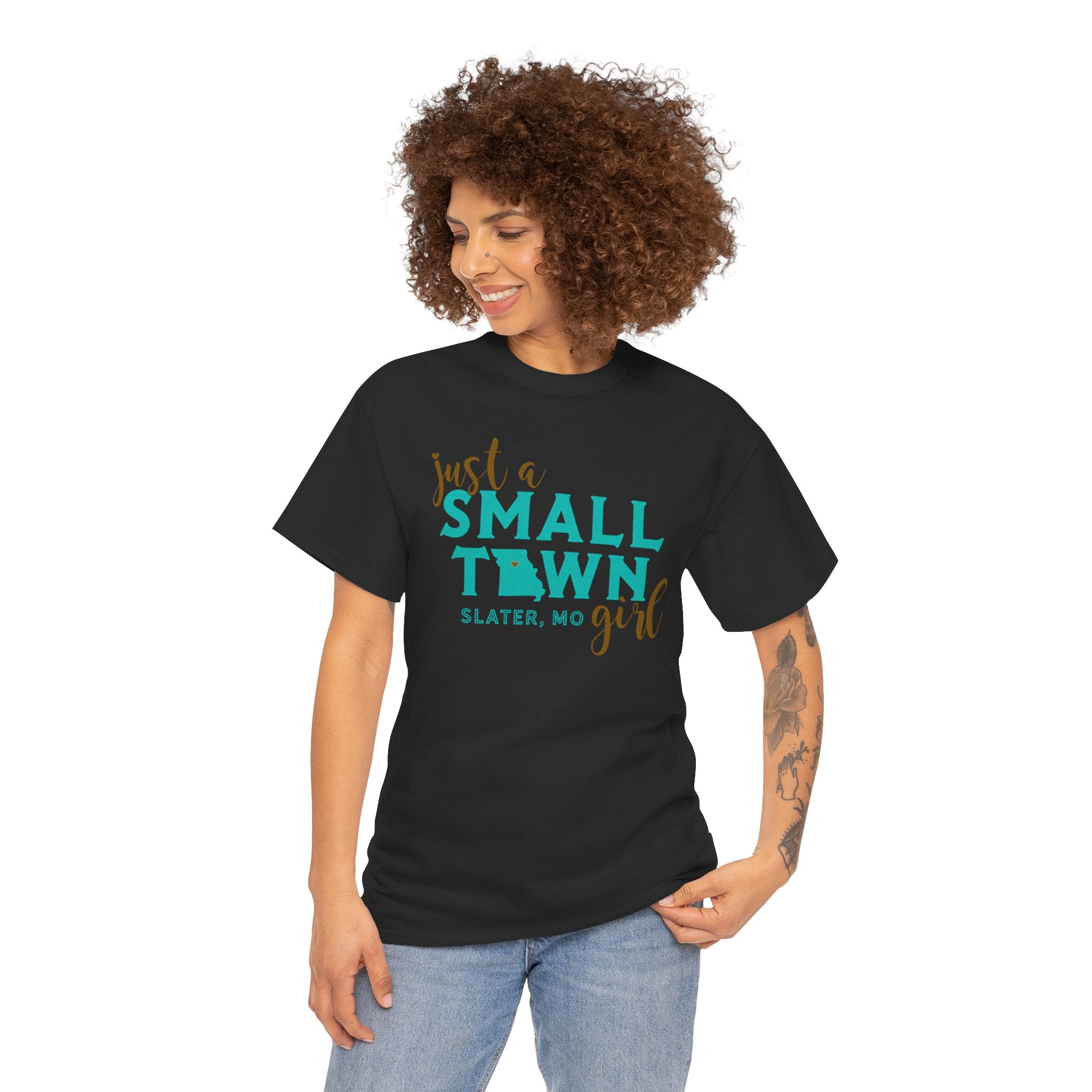 Just a Small Town | Rustic Country Graphic Tee | Cr8tive Designs
