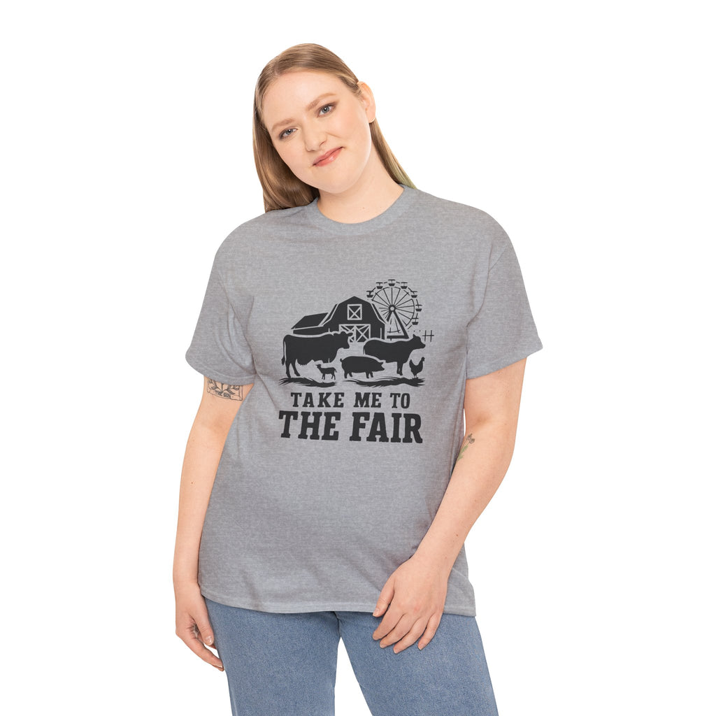 Take Me to the Fair | Vintage Cow Country Fair Tee | Cr8tive Designs