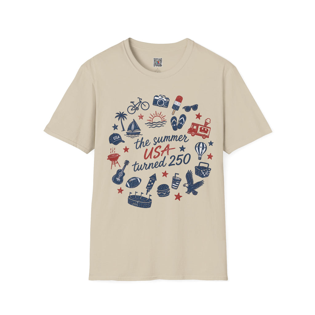 The Summer USA Turned 250 | Patriotic Summer Icons | Cr8tive Designs