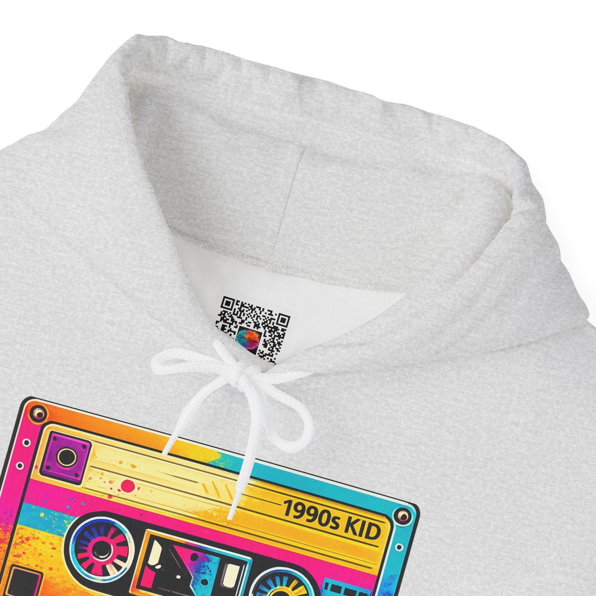 1990s Kid Retro Cassette Hoodie