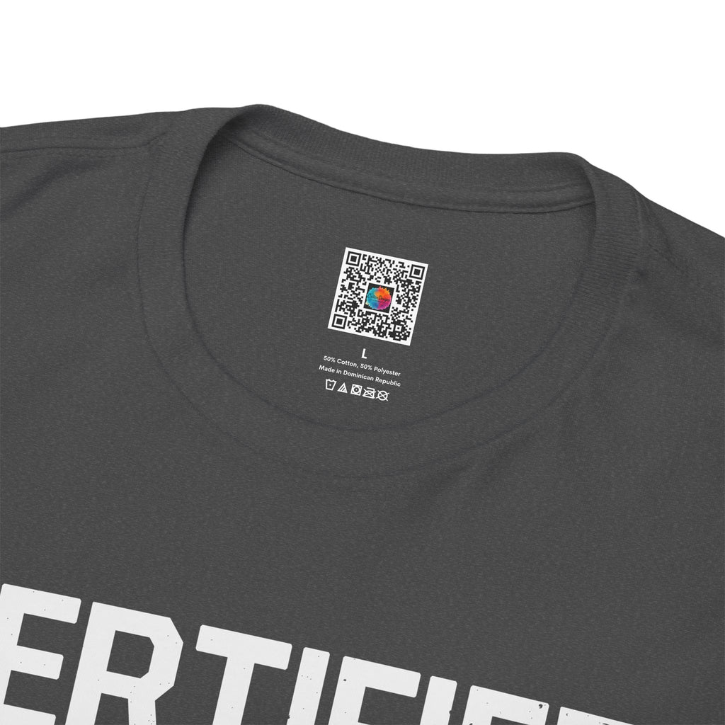Certified Forklift Operator T-Shirt – Funny Warehouse Worker Tee | Industrial Humor Shirt | Cr8tive Designs